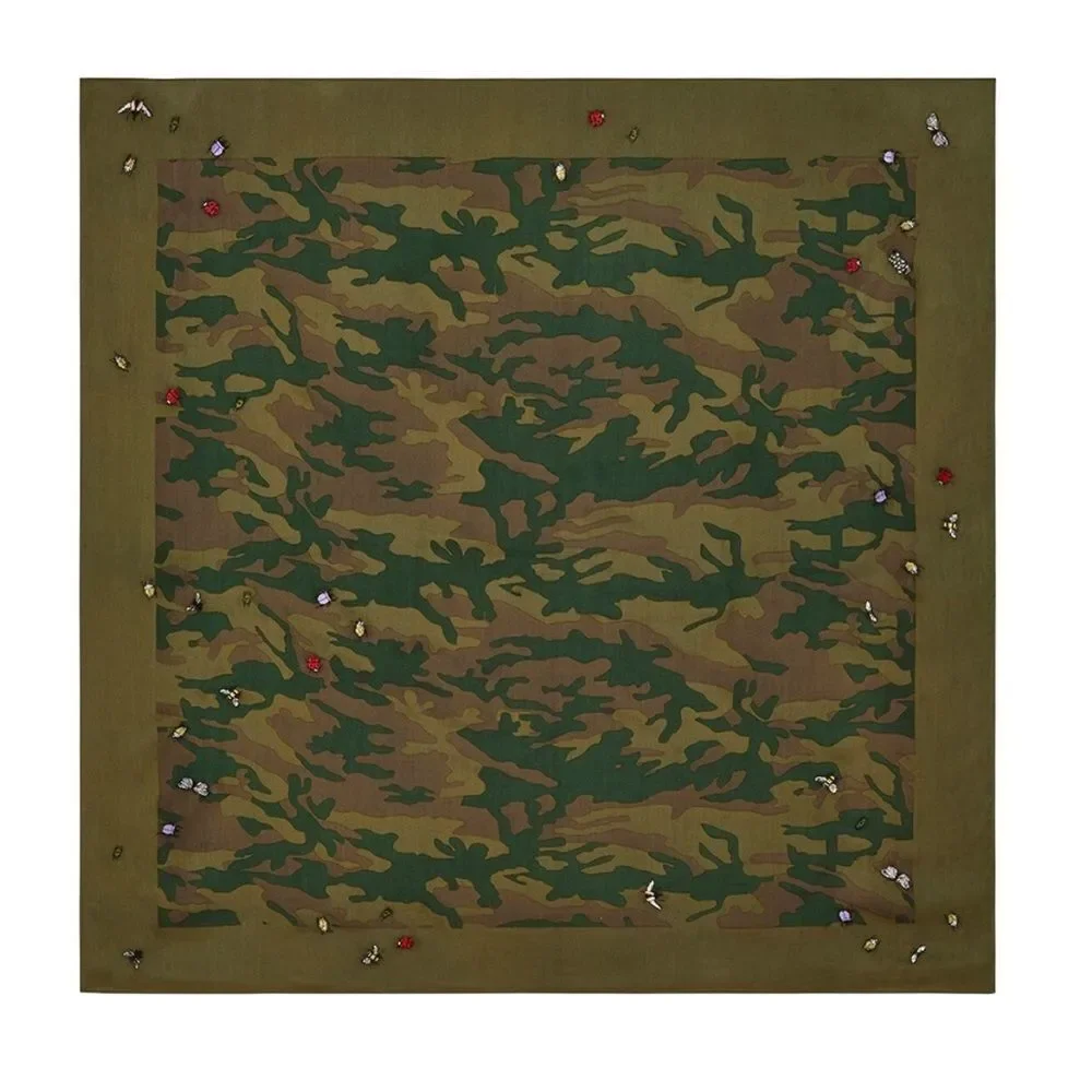 India Hicks Fortune Camo Scarf